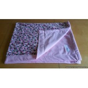 KoZa Bebé Baby Blanket- Ditsy Pink KoZa Bebé Baby Blanket- Ditsy Pink